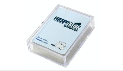 【英語版】Presentation Pattern Cards＜カード＞